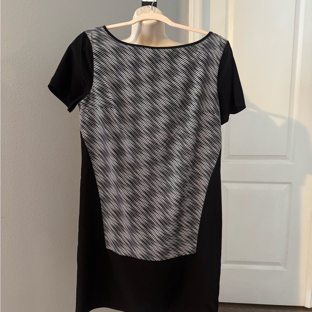 Armani Exchange Black and White Mini Dress- EUC